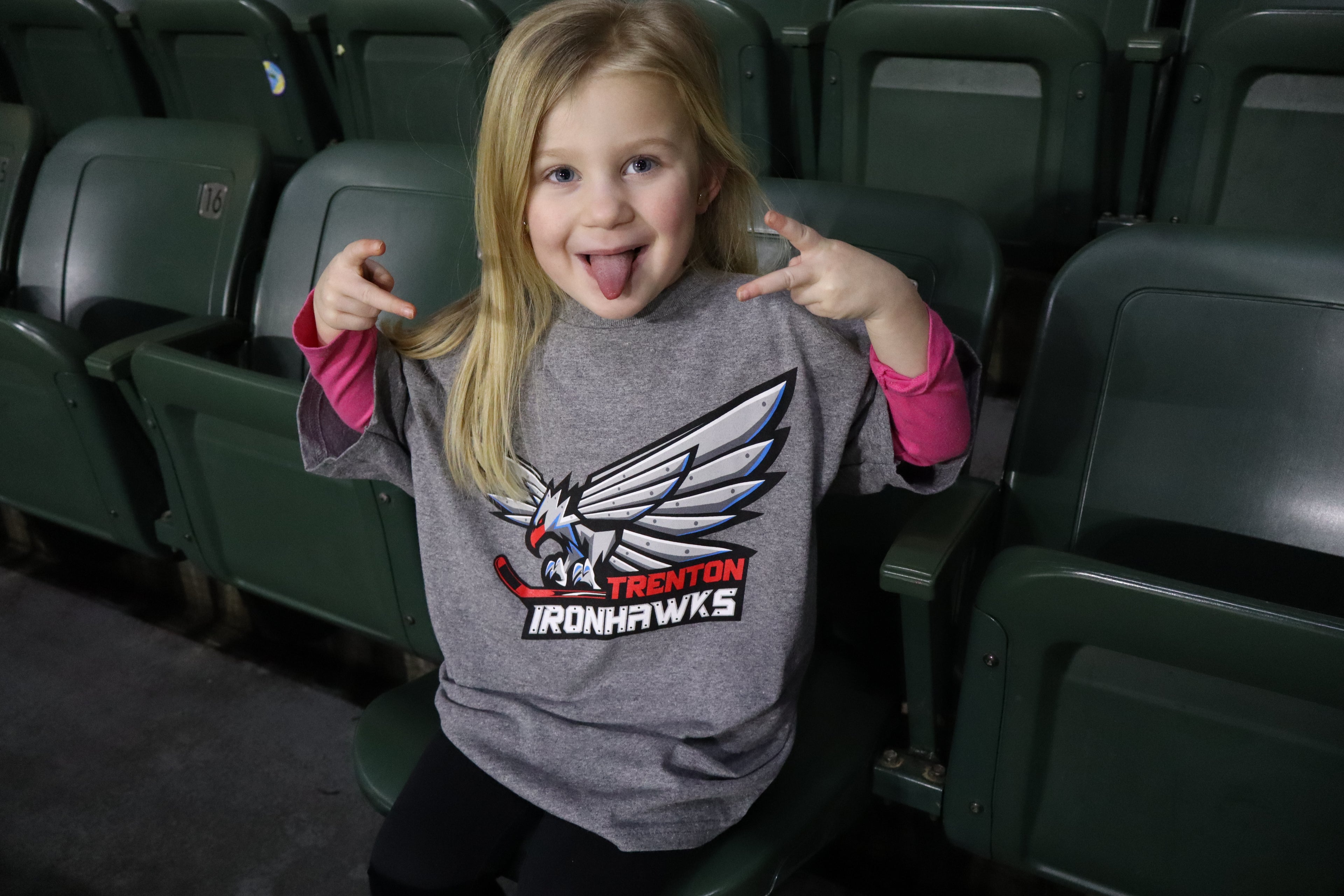 Youth Ironhawks T-Shirt - Gray