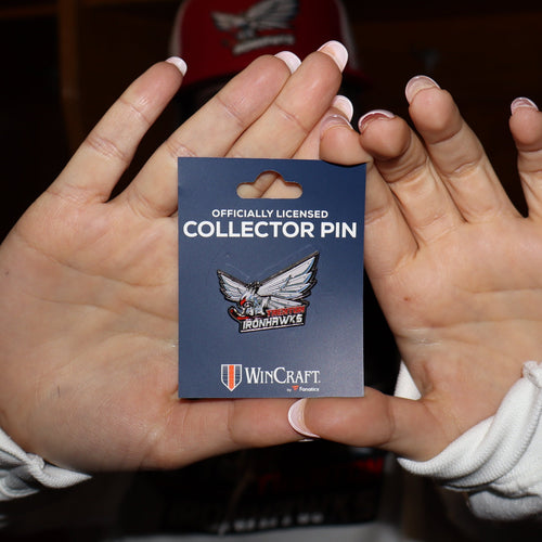 Ironhawks Lapel Pin (die-cut)