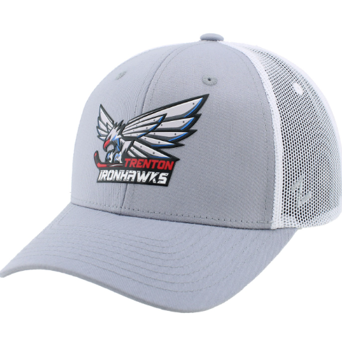 Ironhawks Trucker Hat - Gray/White