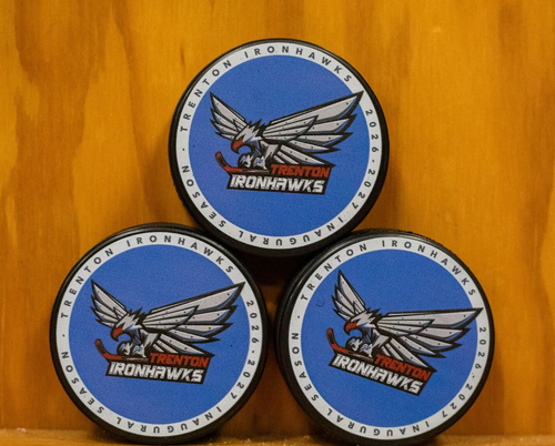 Ironhawks Inaugural Season Puck