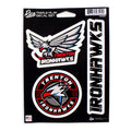 3 Logo Decal Set