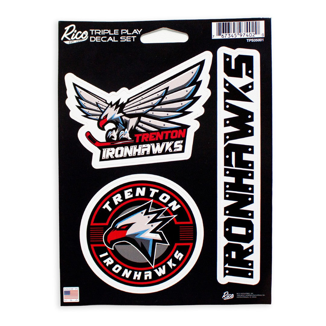 3 Logo Decal Set